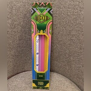 Wicked Stanley Glinda For Good CharCharms 4pk 30oz Straws for Tumblers